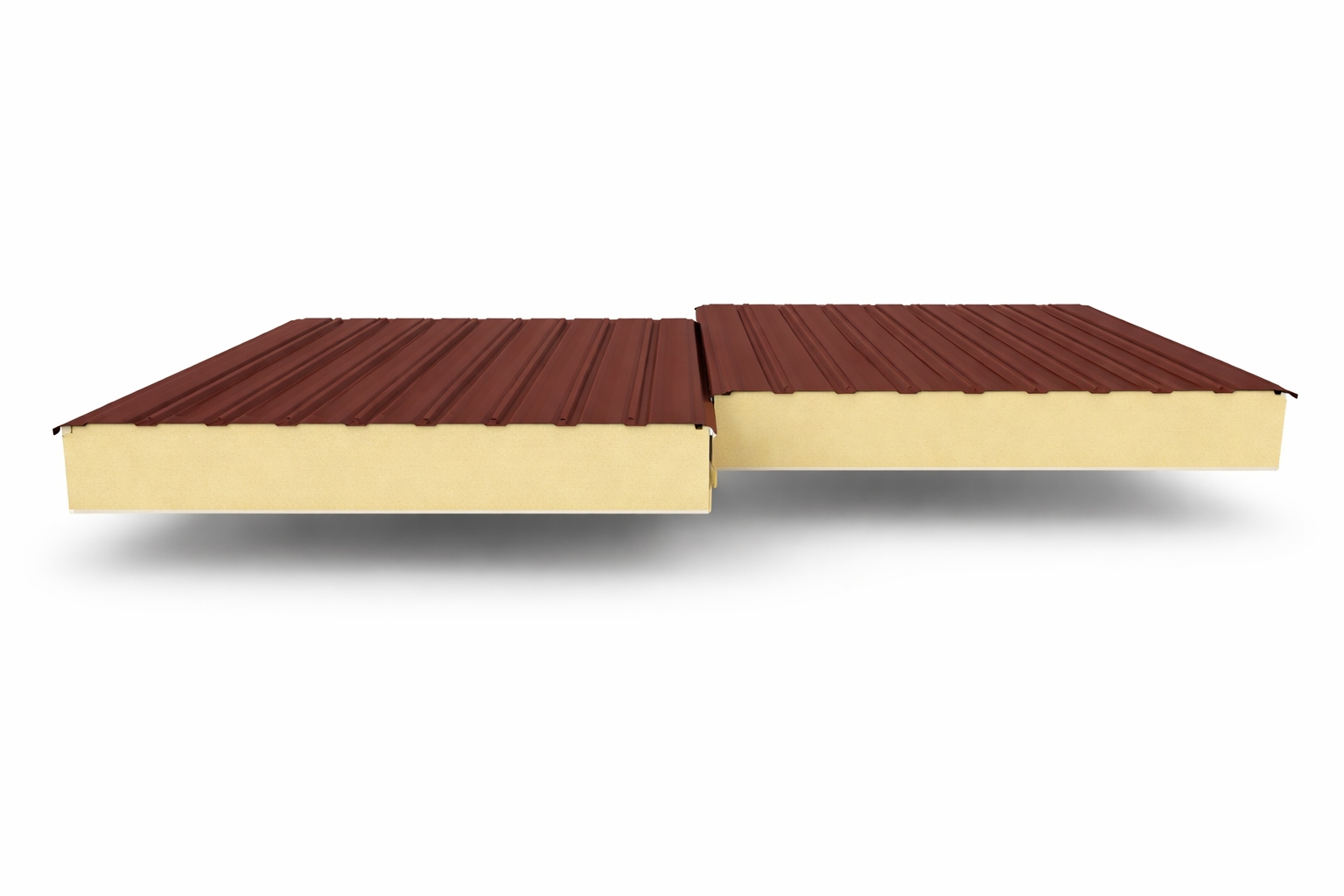 Двухслойные сэндвич-панели из пенополиуретана